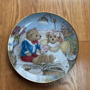 Franklin mint first anniversary plate